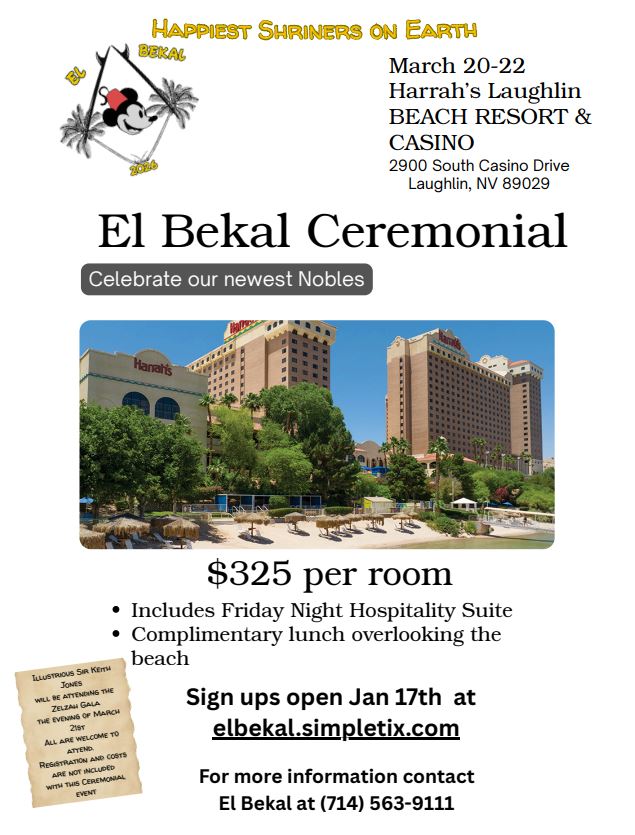 2026 Laughlin Ceremonial